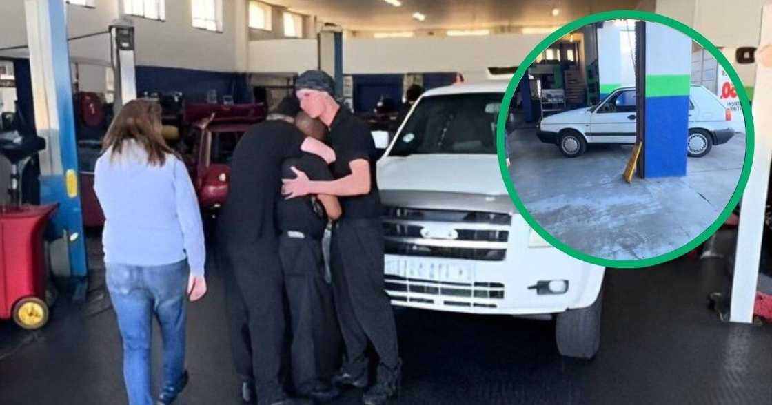 Western Cape boss gives employee car at work Western Cape boss gives employee car at work