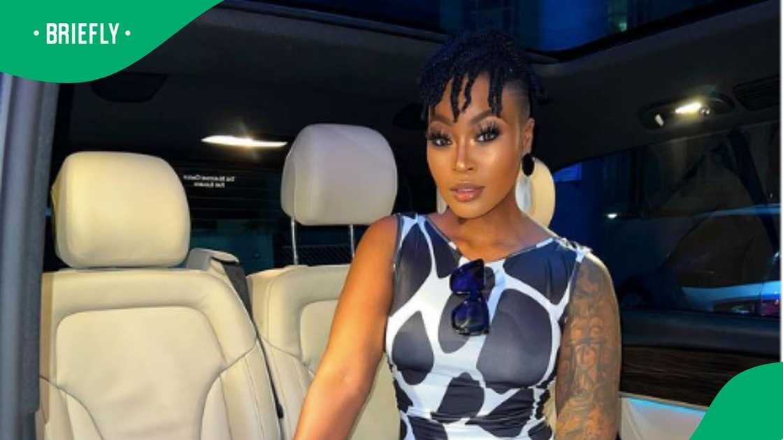 Lamiez Holworthy fired back at her lookalike