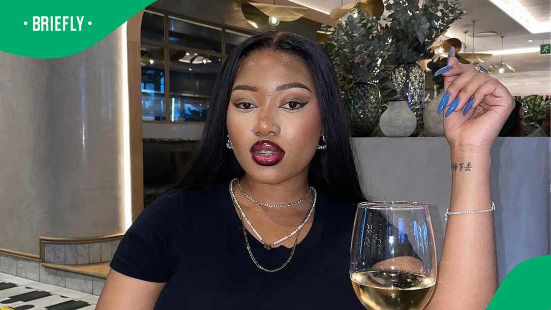 Tefelo Mathabe appeared in a short hospital vlog that was shared on X by fellow content creator.
