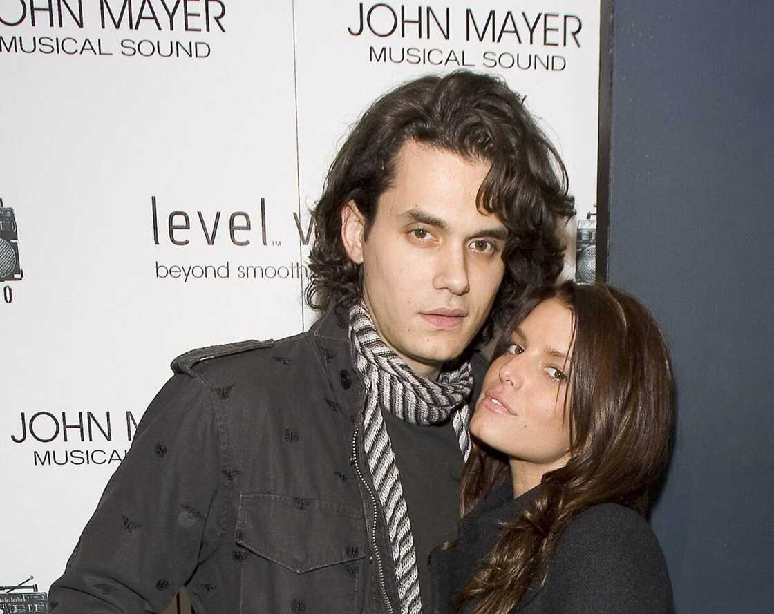 John Mayer and Jessica Simpson at Madison Square Garden