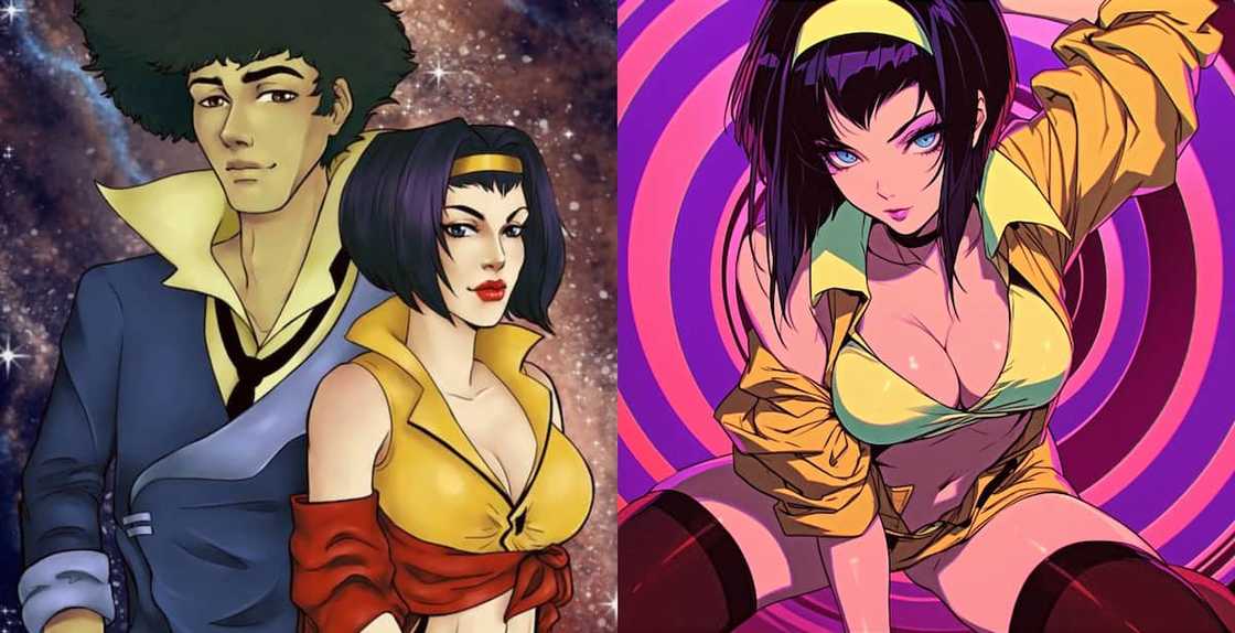 Faye Valentine and Spike Spiegel Faye Valentine and Spike Spiegel