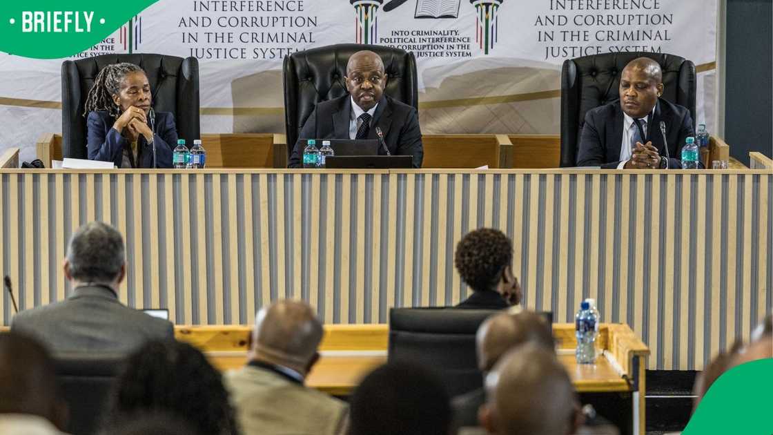 Two Madlanga commissioners visited the home of Marius Van Der Merwe Two Madlanga commissioners visited the home of Marius Van Der Merwe