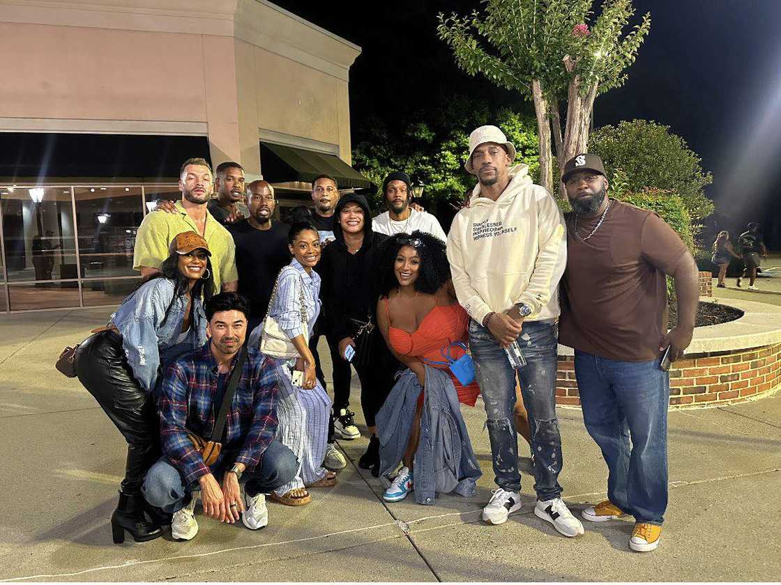 Zatima cast members in Atlanta, Georgia