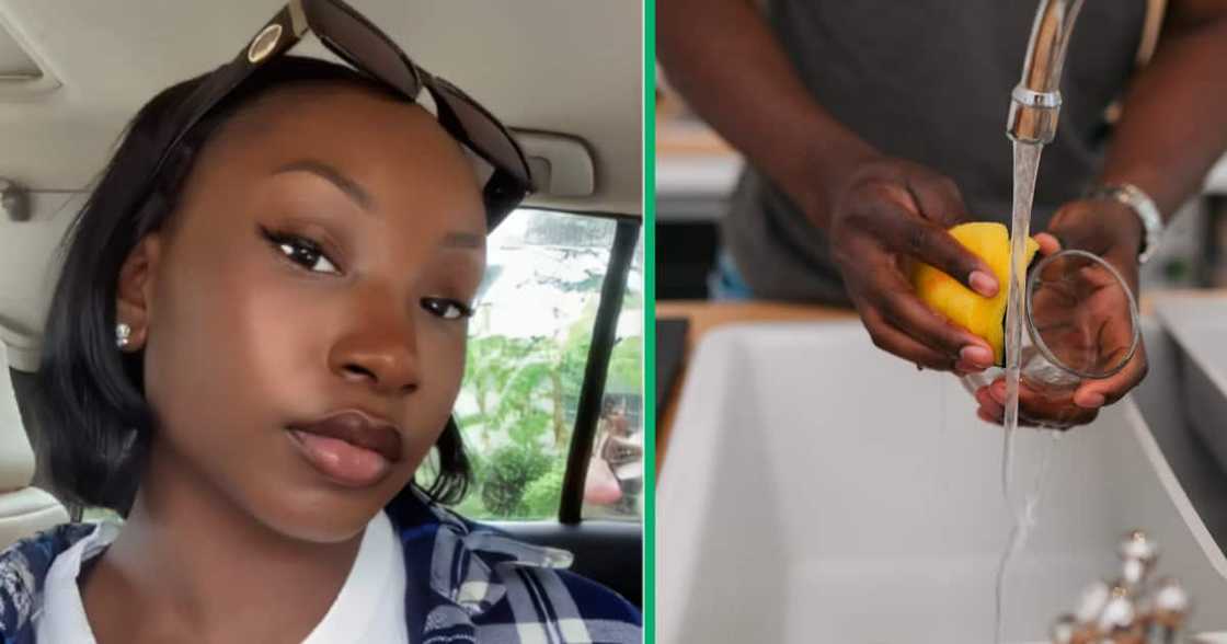 A student shared a video detailing the chores she has to take on when visiting her family. A student shared a video detailing the chores she has to take on when visiting her family.