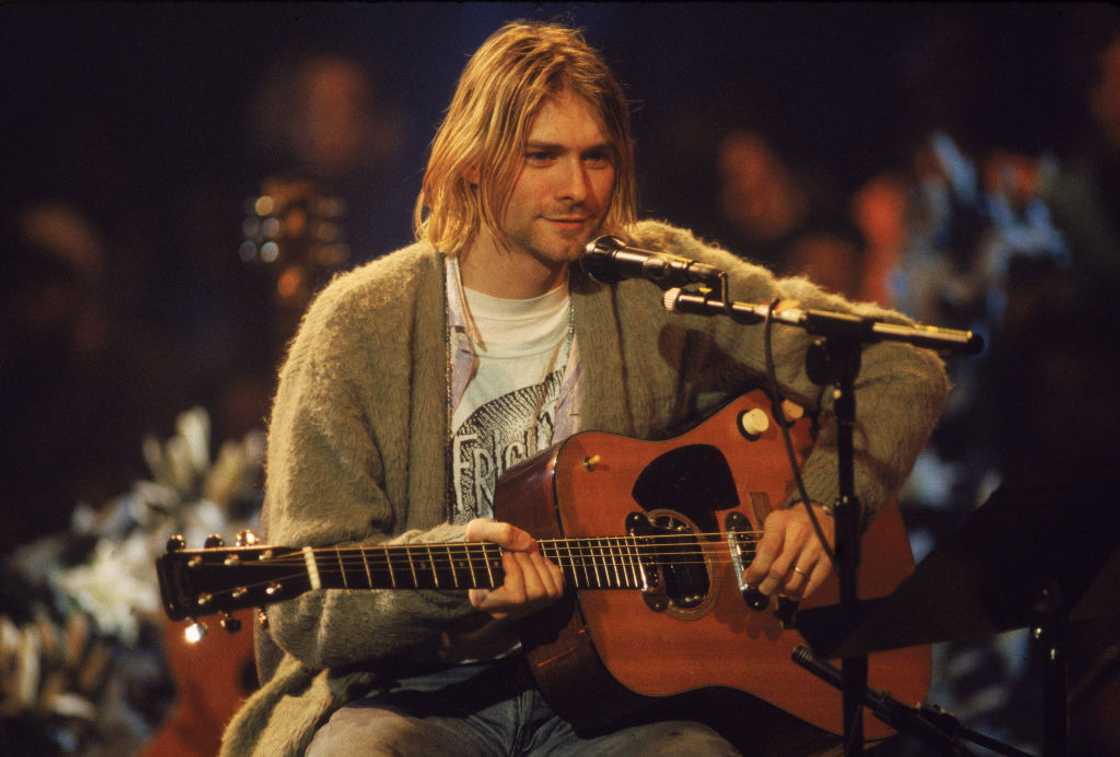 Kurt Cobain's Martin D-18E Kurt Cobain's Martin D-18E
