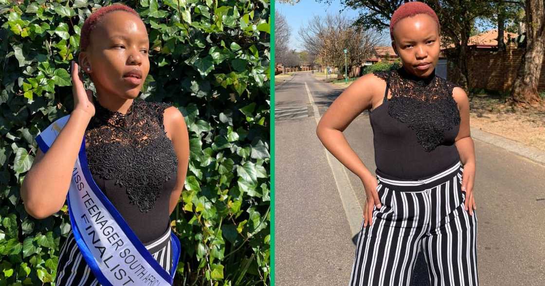 A finalist in Miss Teenager South Africa who is passionate about social cohesion A finalist in Miss Teenager South Africa who is passionate about social cohesion