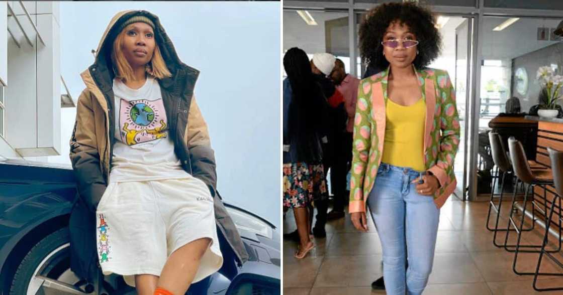 Dineo Ranaka shares special message on mental health. Dineo Ranaka shares special message on mental health.