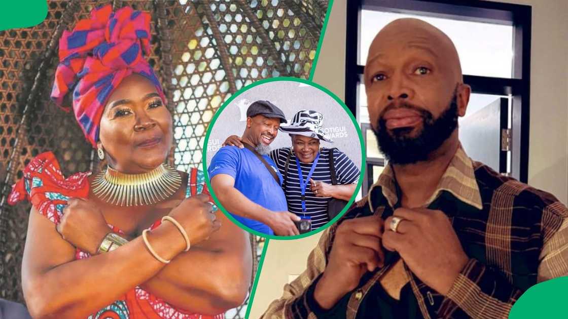 Sello Maake KaNcube mourns Connie Chiume