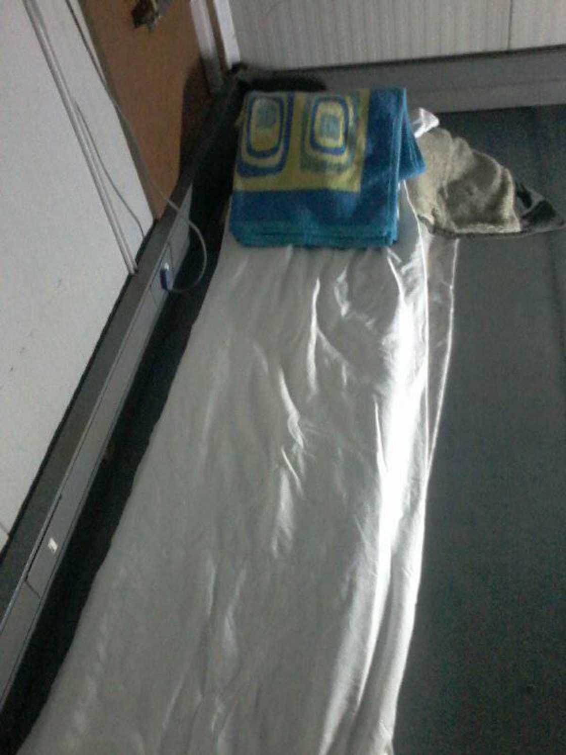 View of the bed Gilbert Chiwale now owns View of the bed Gilbert Chiwale now owns