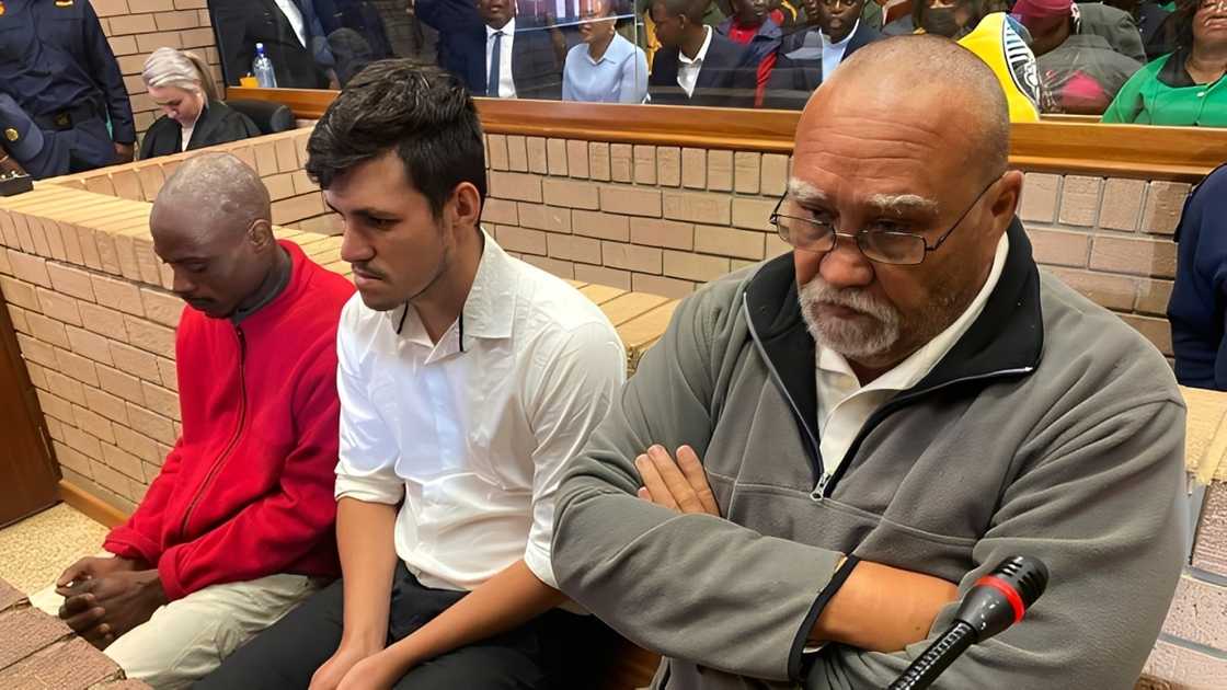 The three men accused of killing to women on a farm in Limpopo appeared in court