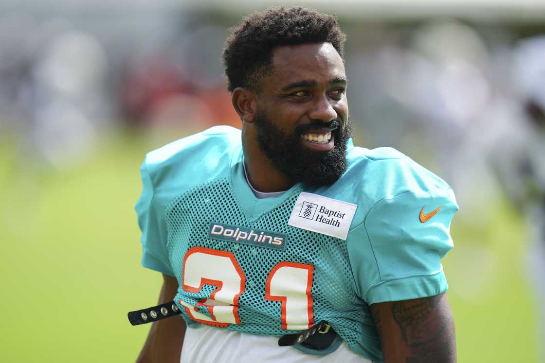 Raheem Mostert in Miami Gardens, Florida