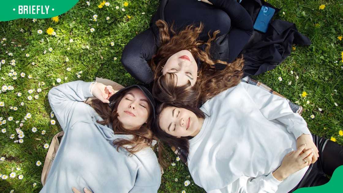Friends spending time together Friends spending time together