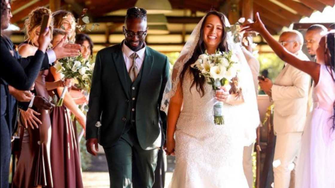 South African married American woman