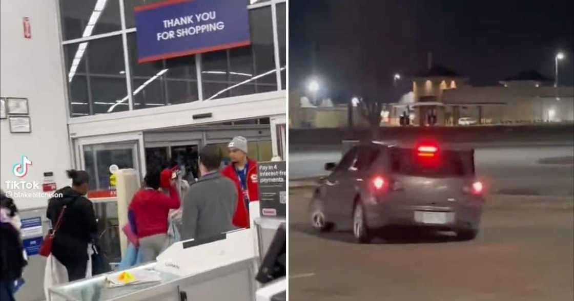 Women rob American store caught on camera Women rob American store caught on camera