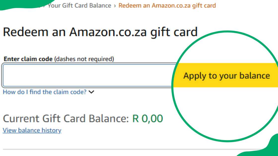 Amazon gift card in South Africa Amazon gift card in South Africa