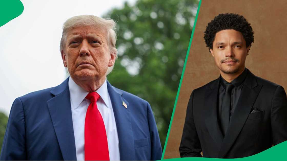 Trevor Noah acts like Donald Trump Trevor Noah acts like Donald Trump