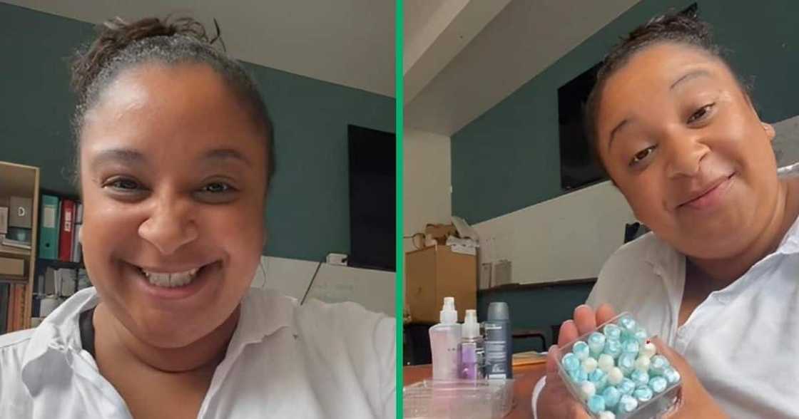 TikTok video shows teacher restocking hygiene corner TikTok video shows teacher restocking hygiene corner