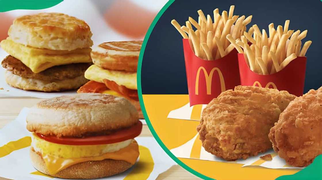 McDonald's menu and prices in South Africa