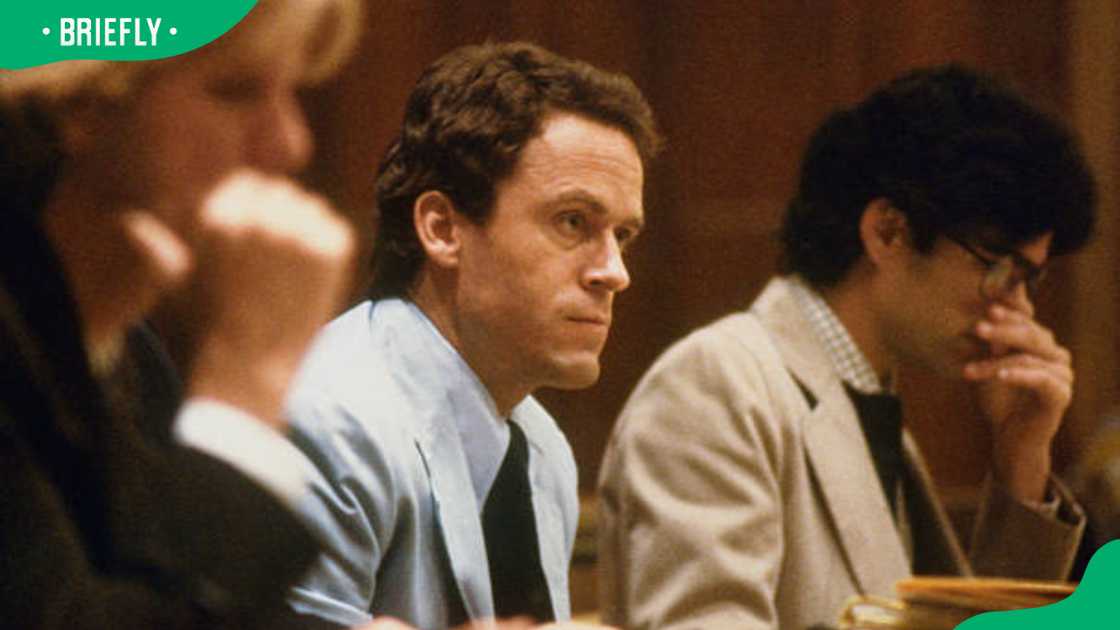 Theodore Bundy in court Theodore Bundy in court