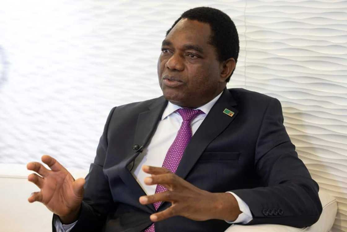 Zambia president blames private creditors for debt deal delays