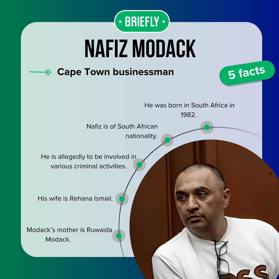 Five facts about South African underworld boss, Nafiz Modack Five facts about South African underworld boss, Nafiz Modack