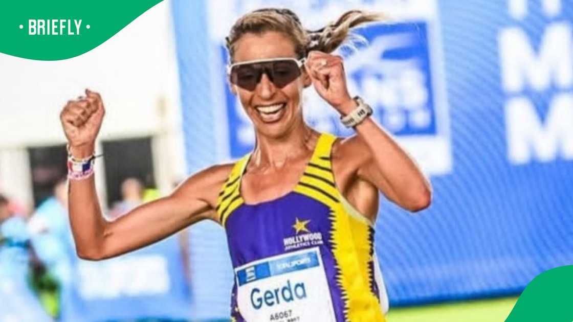 Gerda Steyn, Two Oceans Marathon, Cape Town.