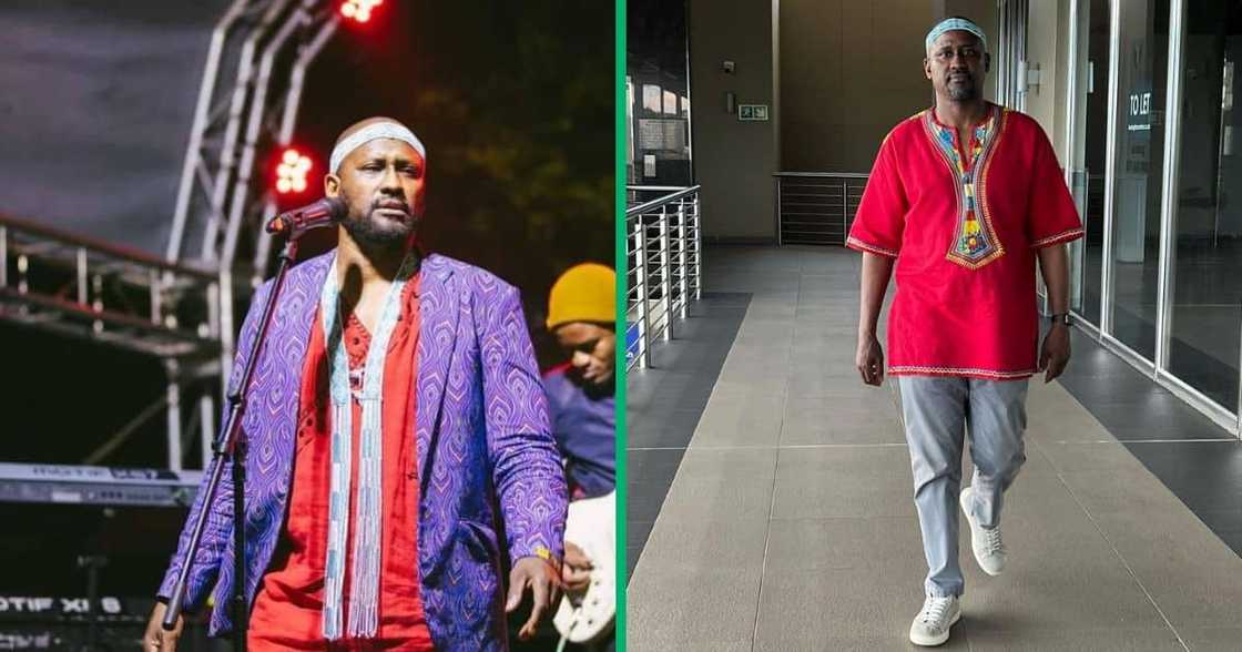 Ringo Madlingozi stormed off stage and swore at the 'DStv Delicious Festival' Ringo Madlingozi stormed off stage and swore at the 'DStv Delicious Festival'