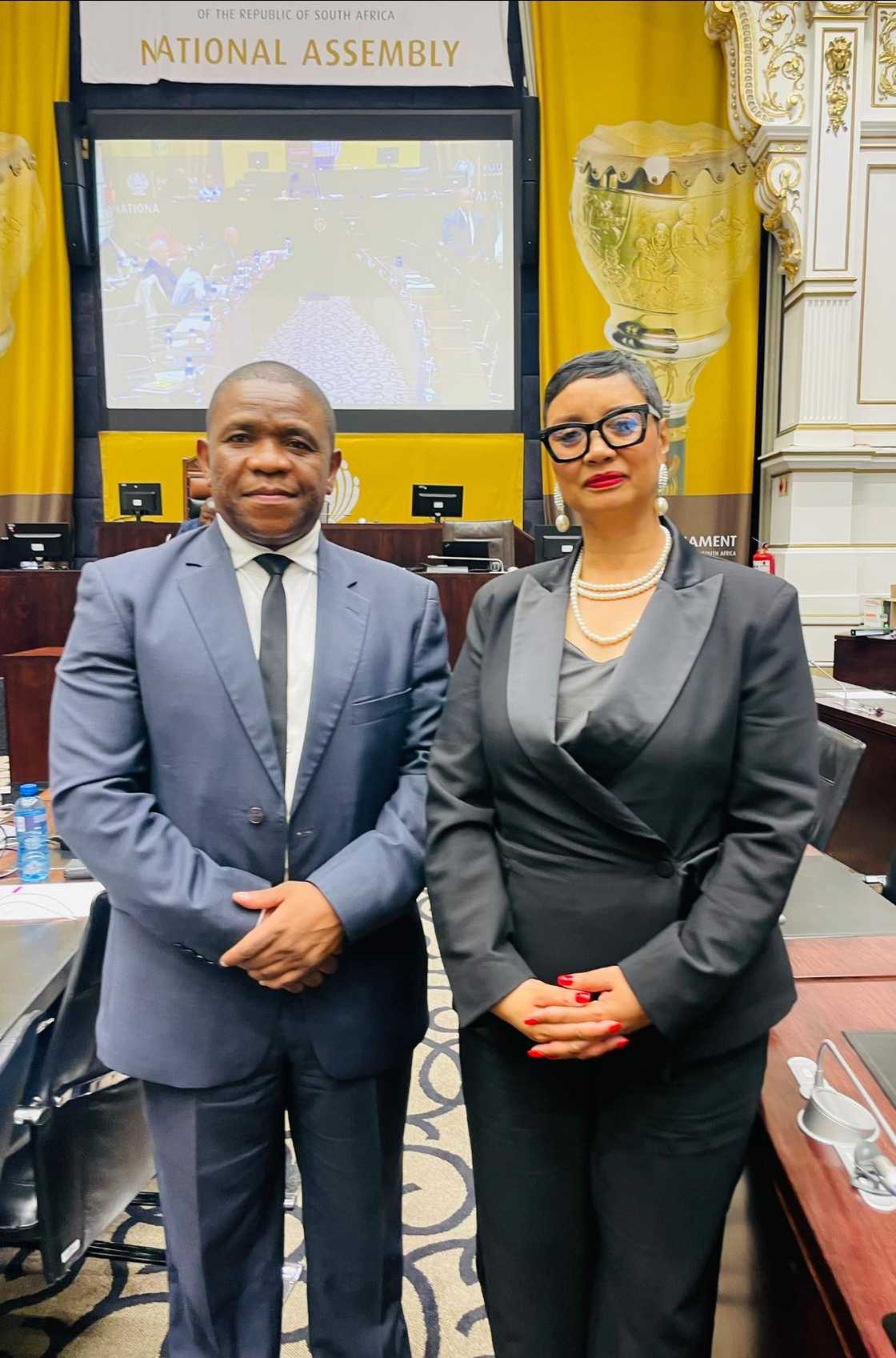 Dereleen James thanked General Mkhwanazi for his service to the nation Dereleen James thanked General Mkhwanazi for his service to the nation