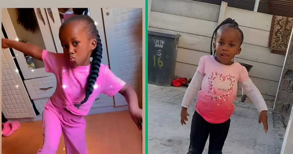 A TikTok video showcasing a little girl speaking in Afrikaans A TikTok video showcasing a little girl speaking in Afrikaans