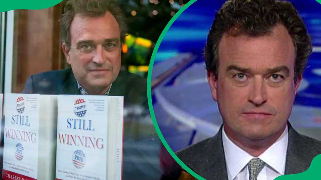 Charles Hurt is seen promoting his book and on set at Fox News