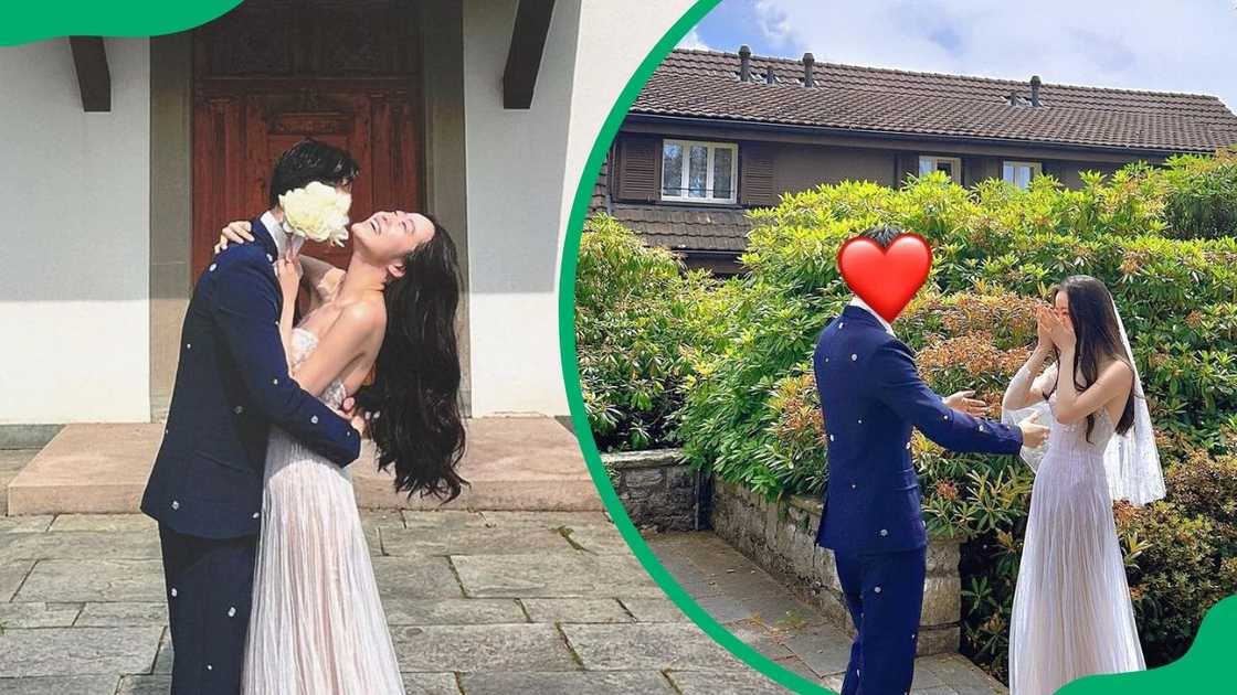 Stephanie Soo and her husband at their wedding in 2023 Stephanie Soo and her husband at their wedding in 2023