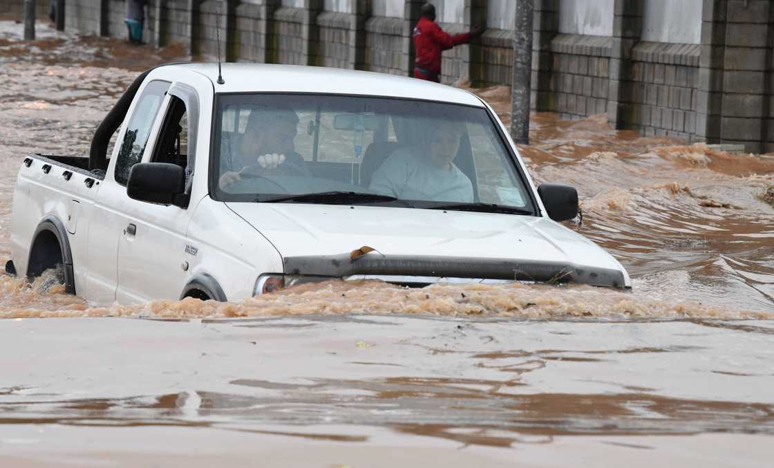 Motorists have been warned of flooding in the area Motorists have been warned of flooding in the area