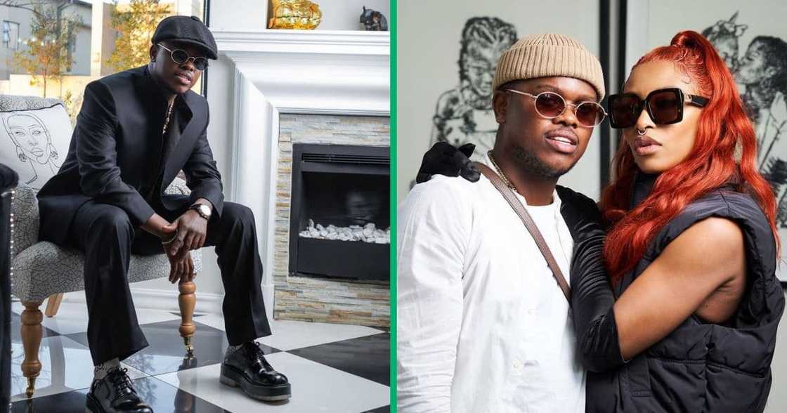 Murdah Bongz showed love to his wife DJ Zinhle on Instagram Murdah Bongz showed love to his wife DJ Zinhle on Instagram