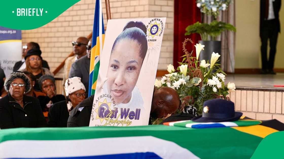 Constable Keamogetswe Buys was buried in Bloemfontein, Free State Constable Keamogetswe Buys was buried in Bloemfontein, Free State