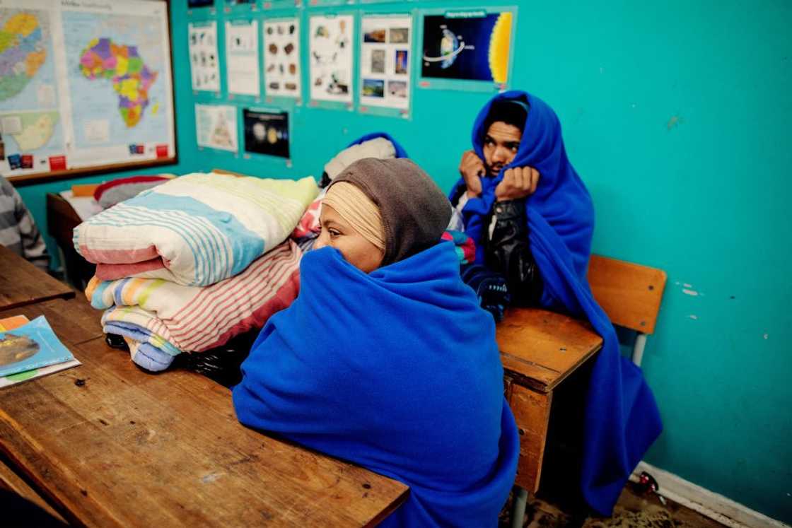 Swartland residents were evacuated to a primary school because of the recent floods