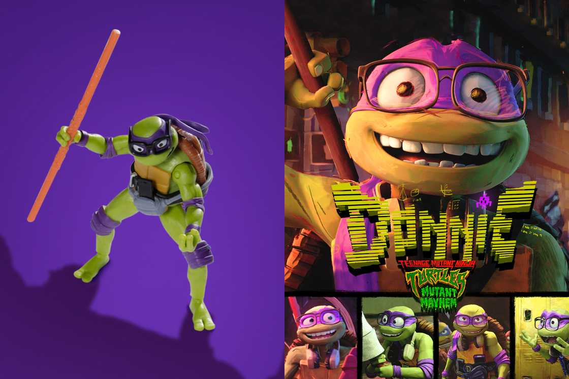 Purple TMNT character Purple TMNT character