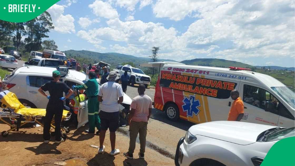 Three people were seriously injured following the collision Three people were seriously injured following the collision