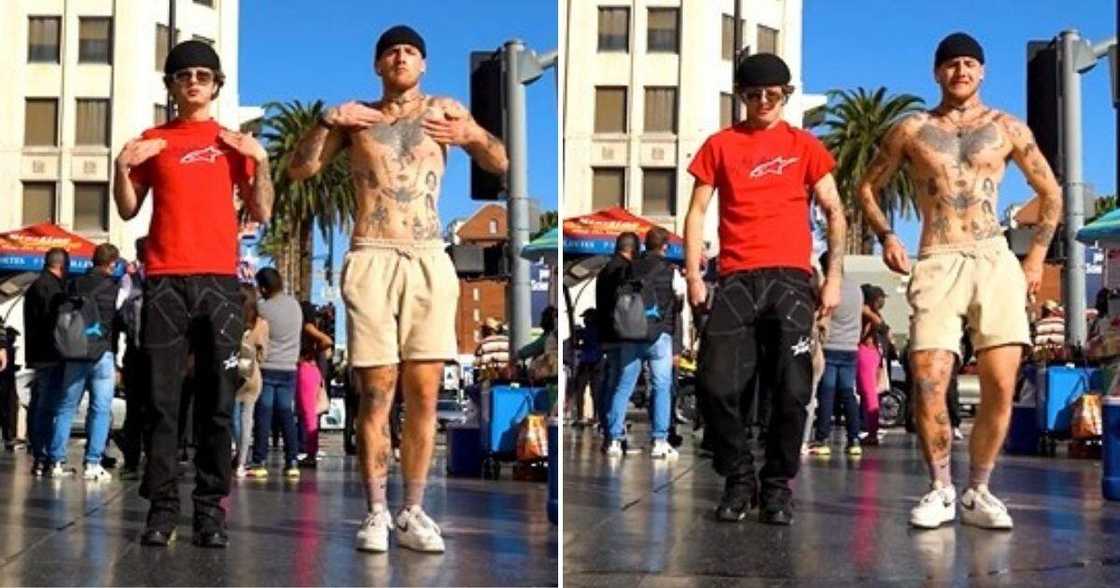 Australian man, Canadian man, South African music, dancers, Costa Titch, Big Flexa, viral videos, TikTok dance, Mzansi music Australian man, Canadian man, South African music, dancers, Costa Titch, Big Flexa, viral videos, TikTok dance, Mzansi music