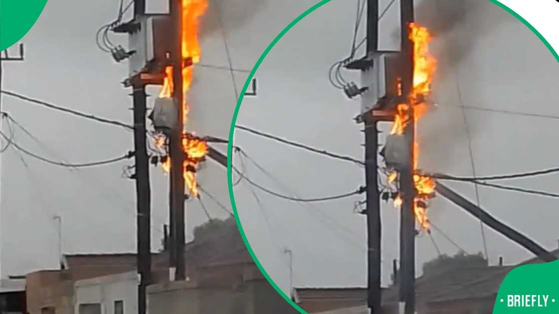 Cape Town township witnesses electric box explosion Cape Town township witnesses electric box explosion