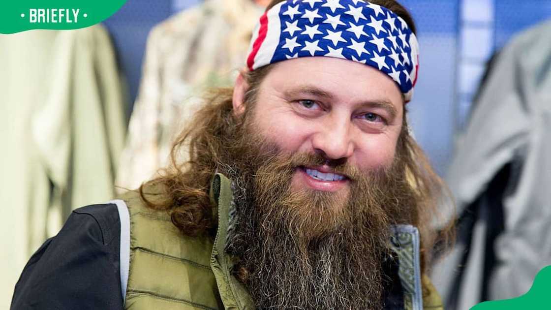 Willie Robertson smiling for the camera at Under Armour Chicago Willie Robertson smiling for the camera at Under Armour Chicago