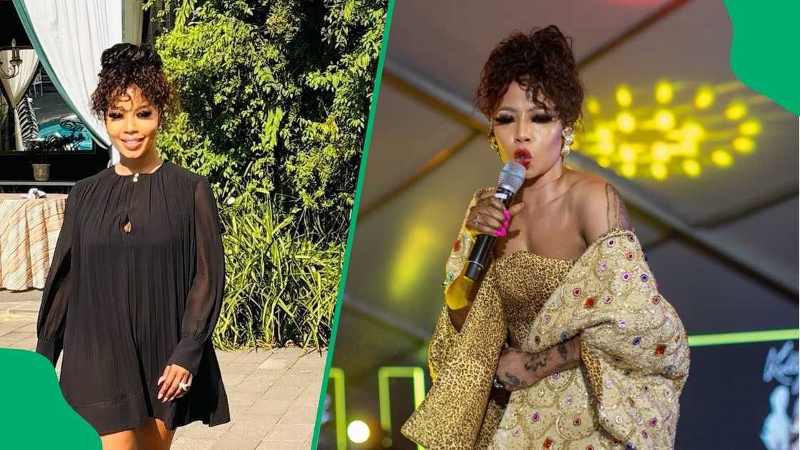 Kelly Khumalo criticised over outfit during performance Kelly Khumalo criticised over outfit during performance
