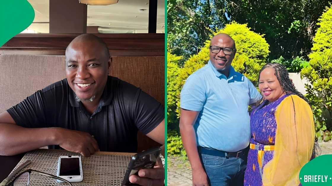 Musa Mseleku has caught strays for bonding with his newborn baby at MaCele's home. Musa Mseleku has caught strays for bonding with his newborn baby at MaCele's home.