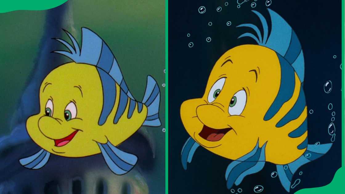 Flounder from The Little Mermaid.