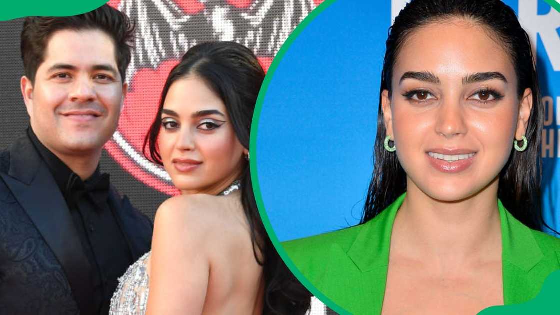 Paco Zazueta and his wife, Melissa Barrera Paco Zazueta and his wife, Melissa Barrera