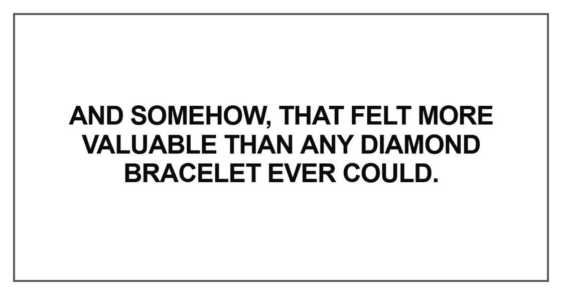 And somehow, that felt more valuable