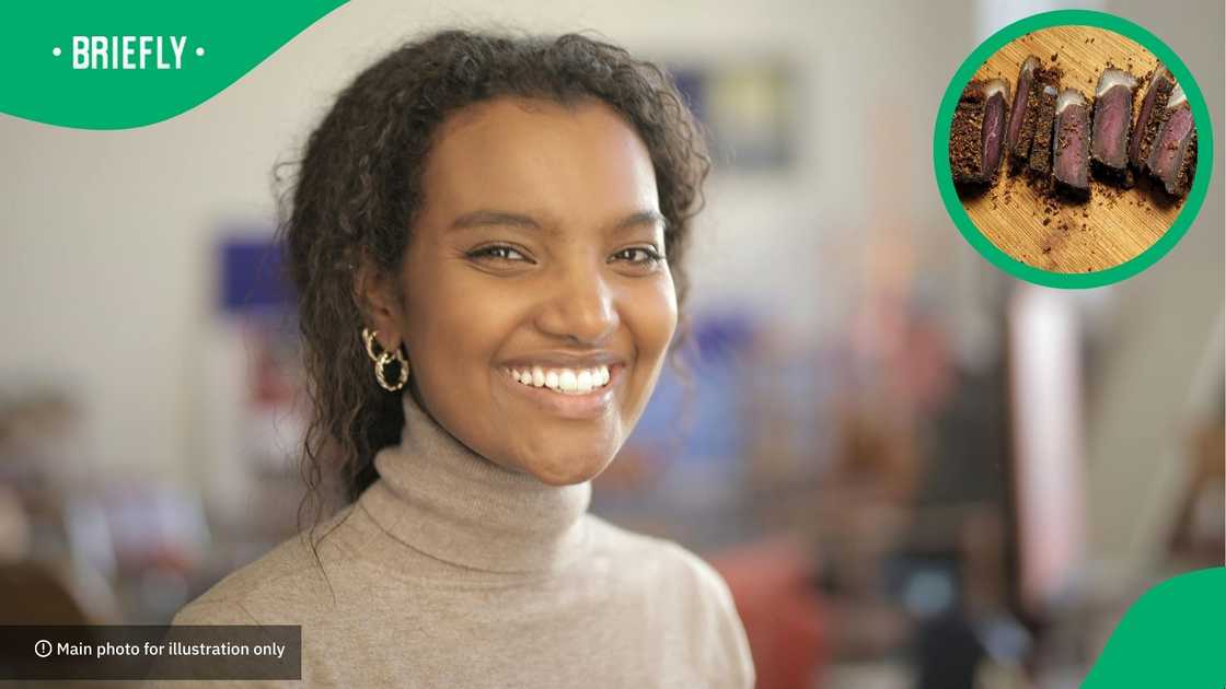 The woman was praised for her attempt, with many people expressing that the biltong made them hungry