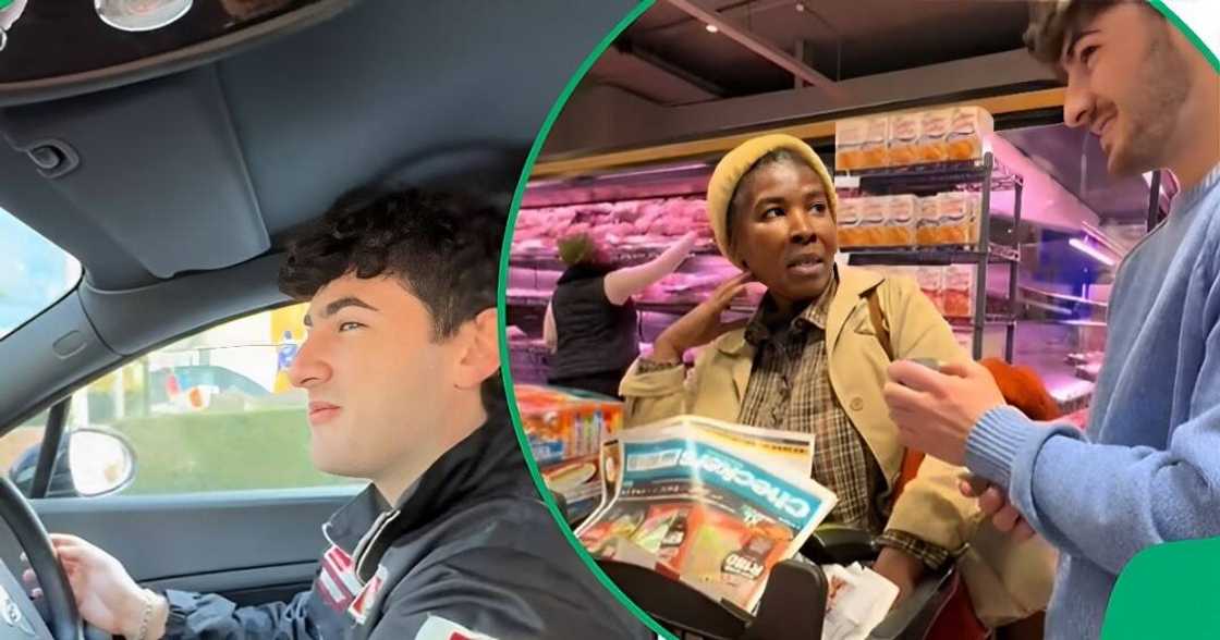 TikTok star pays for gogo's groceries