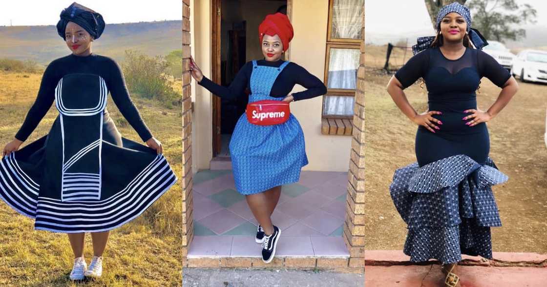 "Can Your Husband Fight": Local Lady Shows off Makoti Looks, SA Reacts "Can Your Husband Fight": Local Lady Shows off Makoti Looks, SA Reacts
