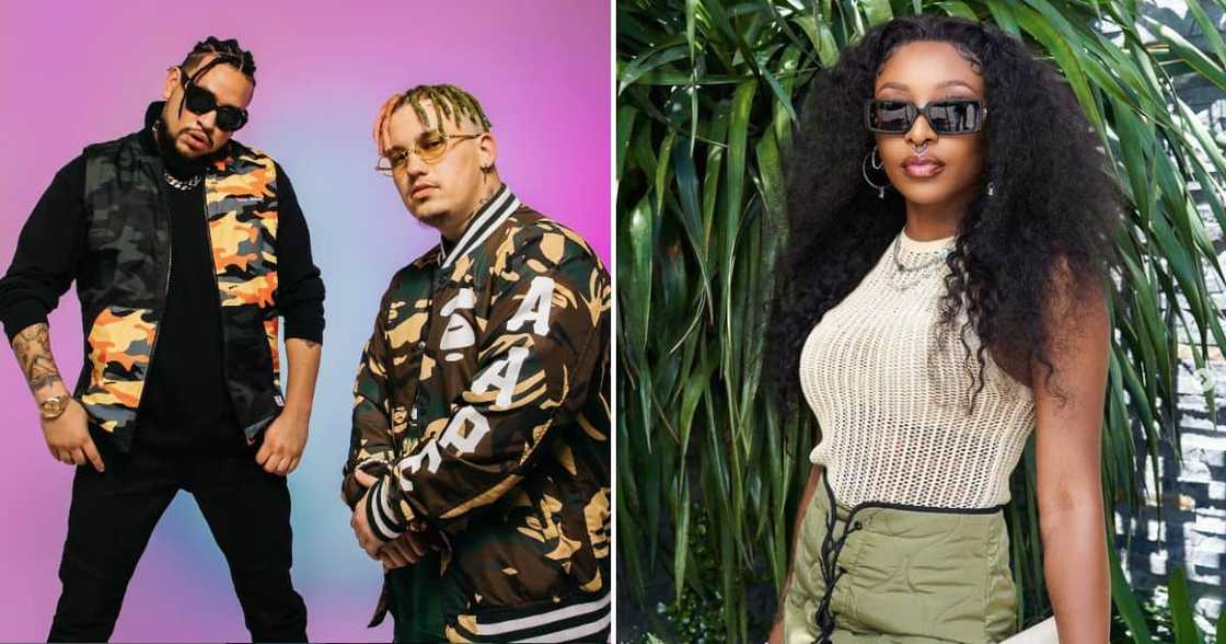 DJ Zinhle mourns AKA and Costa Titch DJ Zinhle mourns AKA and Costa Titch