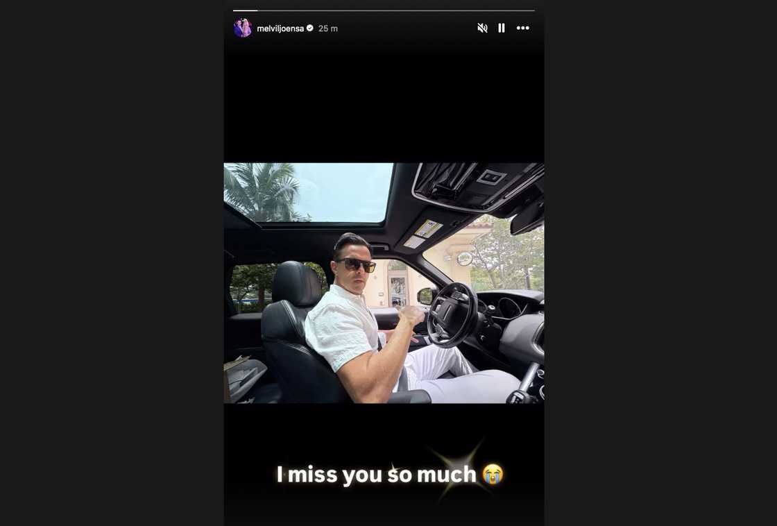 Mel Viljoen revealed that she misses her husband Mel Viljoen revealed that she misses her husband
